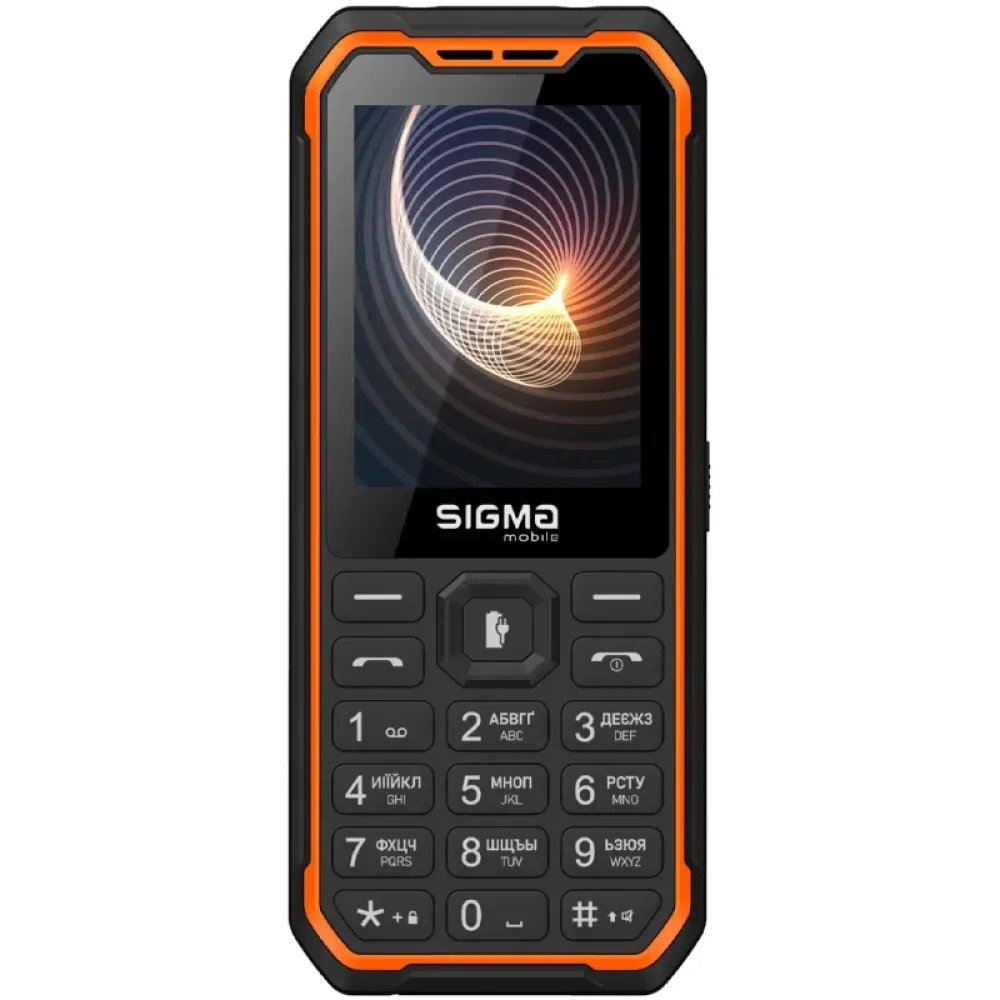 Мобільний телефон Sigma mobile X-style 310 Force Type-C Dual Sim Black-Orange