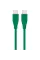 Cablexpert USB Type-C - USB Type-C (M/M), 3 A, 60 W, 1.5 м, Green (CC-USB2S-CMCM-1.5M-G)