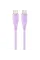 Cablexpert USB Type-C - USB Type-C (M/M), 3 A, 60 W, 1.5 м, Purple (CC-USB2S-CMCM-1.5M-P)