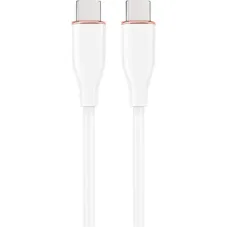 Кабель Cablexpert USB Type-C - USB Type-C (M/M), 3 A, 60 W, 1.5 м, White (CC-USB2S-CMCM-1.5M-W)