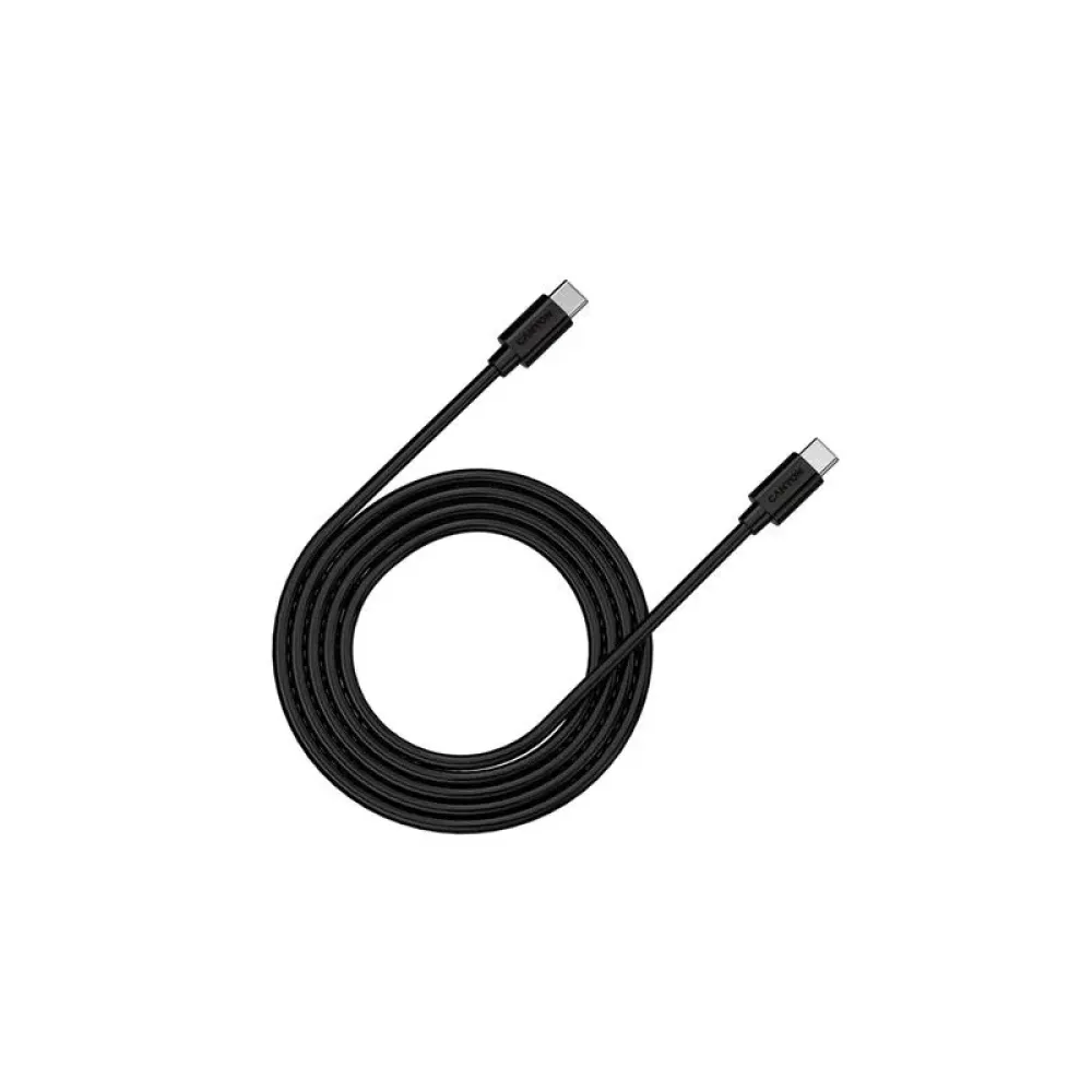 Кабель Canyon C-12 USB Type-C - USB Type-C 2м Black (CNS-USBC12B)