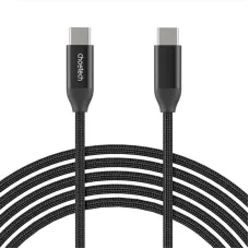 Кабель Choetech USB Type-C - USB Type-C (M/M), 1 м, Black (XCC-1035)