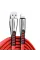 Кабель ColorWay USB - Lightning (M/M), 2.4 А, 1 м, Red (CW-CBUL010-RD)