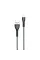 Кабель ColorWay USB - Lightning (M/M), braided cloth, 3 А, 1 м, Gray (CW-CBUL041-GR)