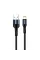 Кабель ColorWay USB - Lightning (M/M), nylon, 2.4 А, 1 м, Black (CW-CBUL045-BK)