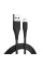 Кабель ColorWay USB - Lightning (M/M), PVC, 2.4 А, 1 м, Black (CW-CBUL024-BK)
