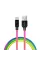 Кабель ColorWay USB - micro USB (M/M), 2.4 А, 1 м, Multicolor (CW-CBUM017-MC)