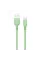 Кабель ColorWay USB - micro USB (M/M), soft silicone, 2.4 А, 1 м, Green (CW-CBUM042-GR)