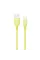 Кабель ColorWay USB - micro USB (M/M), soft silicone, 2.4 А, 1 м, Yellow