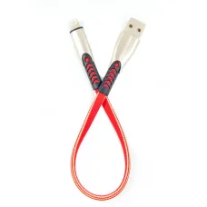 Кабель Dengos USB-Lightning 0.25м Red (PLS-L-SHRT-PLSK-RED)