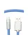 Кабель Dengos USB-USB Type-C 1м Blue (PLS-TC-NS-BLUE)