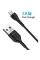 Grand-X USB - micro USB (M/M), Fast Сharge, 3 A, 1 м, Black (PM-03B)