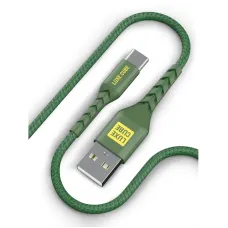 Кабель Luxe Cube Kevlar USB - USB Type-C (M/M), 1.2 м, Хакі (4826668690065)