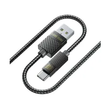 Кабель Luxe Cube Premium USB - USB Type-C (M/M), 1 м, сірий (8889996899667)