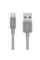 Кабель Mixit Metallic Belkin USB - micro USB (M/M), 3 м, Grey (F2CU021bt10-GRY)