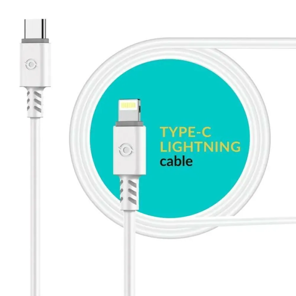 Кабель Piko CB-TT11 USB Type-C - Lightning (M/M), 1.2 м, White