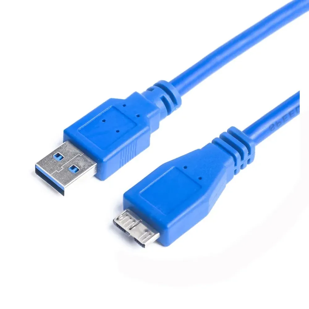 Кабель ProLogix USB - micro USB Type-B V 3.0 (M/M), 1.8 м, синій