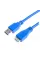 Кабель ProLogix USB - micro USB Type-B V 3.0 (M/M), 1.8 м, синій
