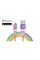 Кабель REAL-EL USB - Lightning (M/M), 1 м, Rainbow (EL123500051)