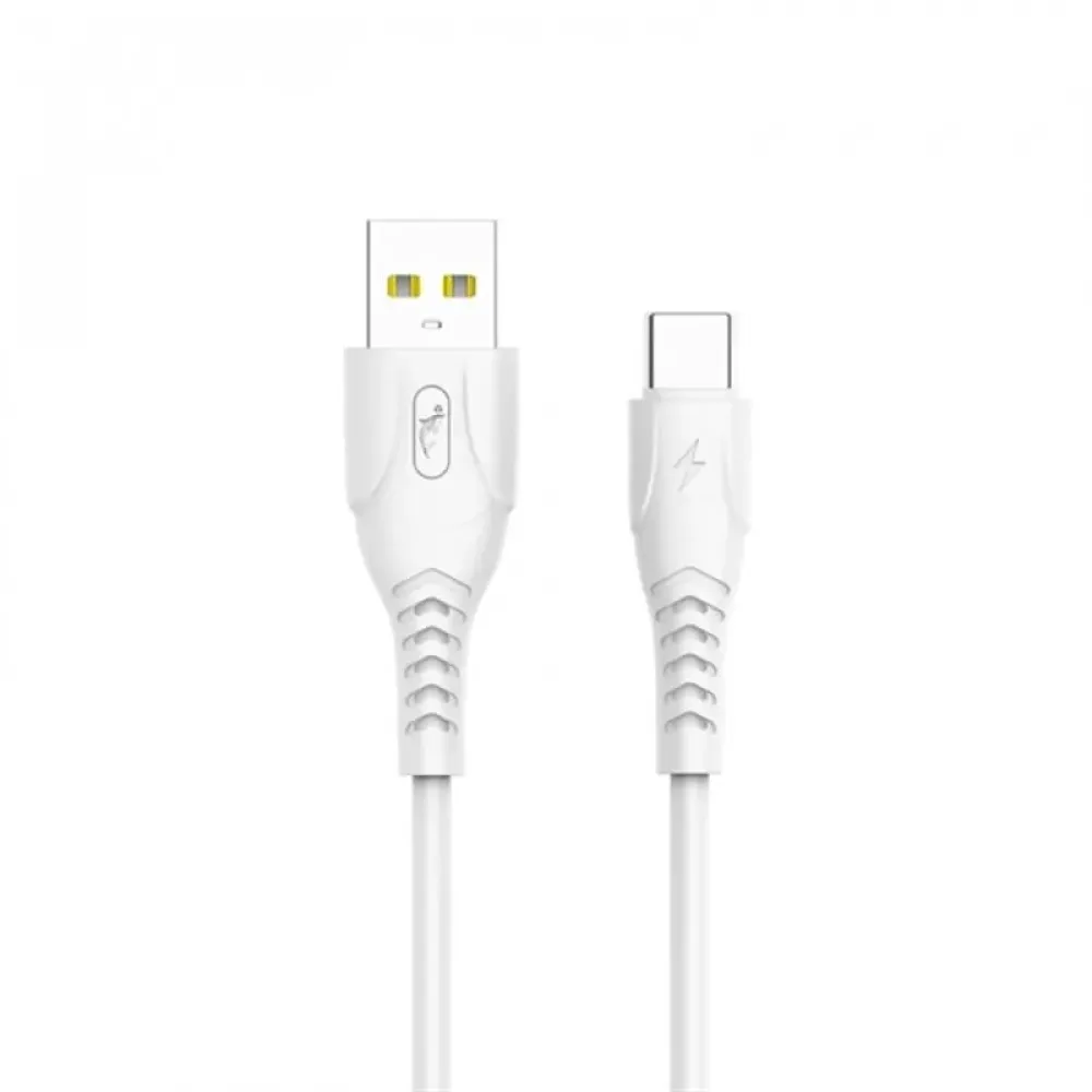 Кабель SkyDolphin S08T USB - USB Type-C (M/M), 1 м, White