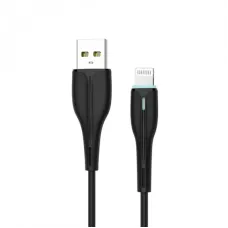 Кабель SkyDolphin S48L USB - Lightning (M/M), 1 м, Black (USB-000422)