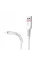 Кабель SkyDolphin S54T Soft USB - USB Type-C (M/M), 1 м, White