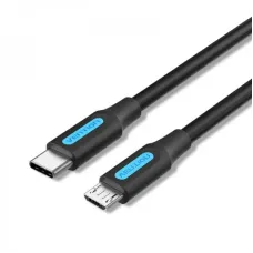 Кабель Vention micro USB - USB Type-C (M/M), 0.5 м, Black (COVBD)