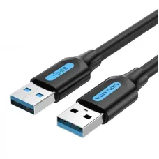 Кабель Vention USB - USB V 3.0 (M/M), 2 м, Black (CONBH)