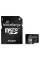 Карта пам`яті MicroSDHC 16GB Class 10 MediaRange R45/W12MB/s + SD-adapter (MR958)