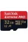 Карта пам'яті MicroSDHC 32GB UHS-I/U3 Class 10 SanDisk Extreme Pro A1