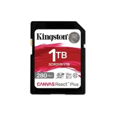 Карта пам`яті SDHC 1TB UHS-II/U3 Class 10 Kingston Canvas React Plus V60 SD R280/W150MB/s