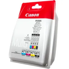 Картридж Canon (CLI-471) PIXMA MG5740/MG6840 Bk/C/M/Y (0401C004) MultiPack