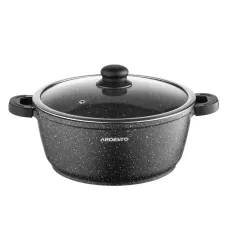 Каструля зі скляною кришкою Ardesto AR2454GE, 5л, алюміній