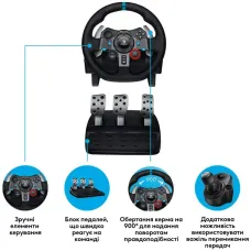 Кермо Logitech G29 Driving Force Racing Wheel USB (941-000112)