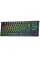 Клавіатура Aula Mechanical F3032 Black keycaps, plus 21 Yellow keys KRGD red