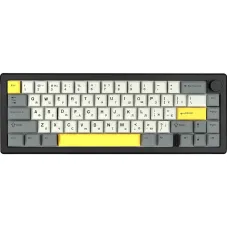 Клавіатура бездротова Epomaker EK68 65% Budgerigar V2 Switch Hot-Swap (2.4G/BT/USB) RGB UA Black