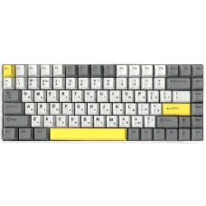 Клавіатура бездротова Epomaker EP84 Plus 75% Wisteria Linear Switch Hot-Swap (2.4G/BT/USB) RGB UA