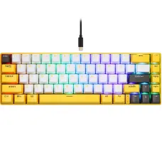 Клавіатура бездротова Motospeed BK67 Longhua Blue Yellow