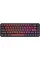 Клавіатура бездротова Motospeed Darmoshark K5 Gateron Red Red-Black (dmk5rbgr)