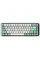 Клавіатура бездротова Motospeed Darmoshark K5 Gateron Silver Pro Light Gray