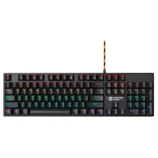 Клавіатура Canyon Deimos GK-4 Rainbow LED ENG/UKR USB Black (CND-SKB4-US)