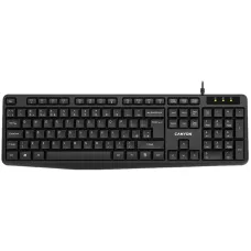 Клавіатура Canyon KB-1 EN Black (CNE-CKEY01)