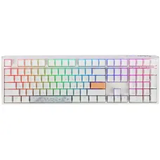 Клавіатура Ducky One 3 Cherry MX Silent Red RGB UA USB White (DKON2108ST-SUAPXPWWWSC1)