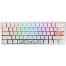 Клавіатура Ducky One 3 Mini Cherry MX Red RGB UA USB White (DKON2161ST-RUAPXPWWWSC1)