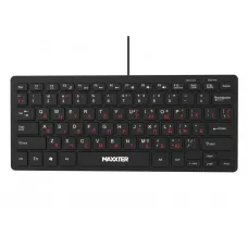 Клавiатура Maxxter KBM-C01B-UA Black