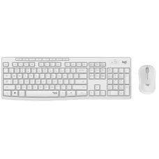 Комплект (клавiатура, миша) бездротовий Logitech MK295 Combo White (920-009824)