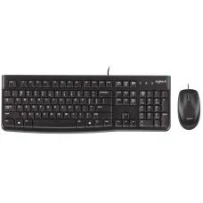 Комплект (клавіатура, миша) Logitech MK120 Black (920-002563)