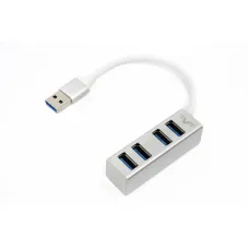 Концентратор USB Frime 4хUSB3.0 Silver (FH-30520)