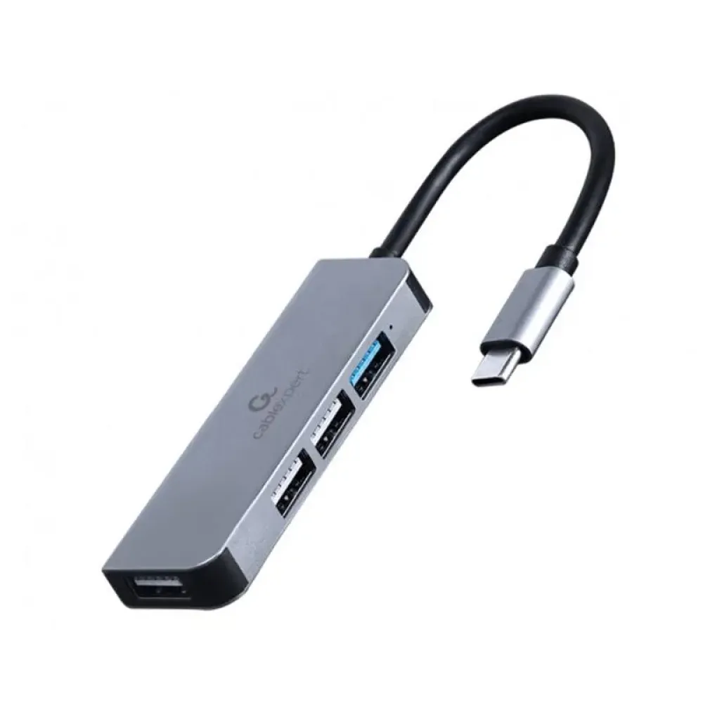 Концентратор USB Type-C Cablexpert UHB-CM-U3P1U2P3-01
