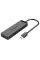 Концентратор Vention 4-Port з micro USB живленням 0.15M Black (TGKBB)